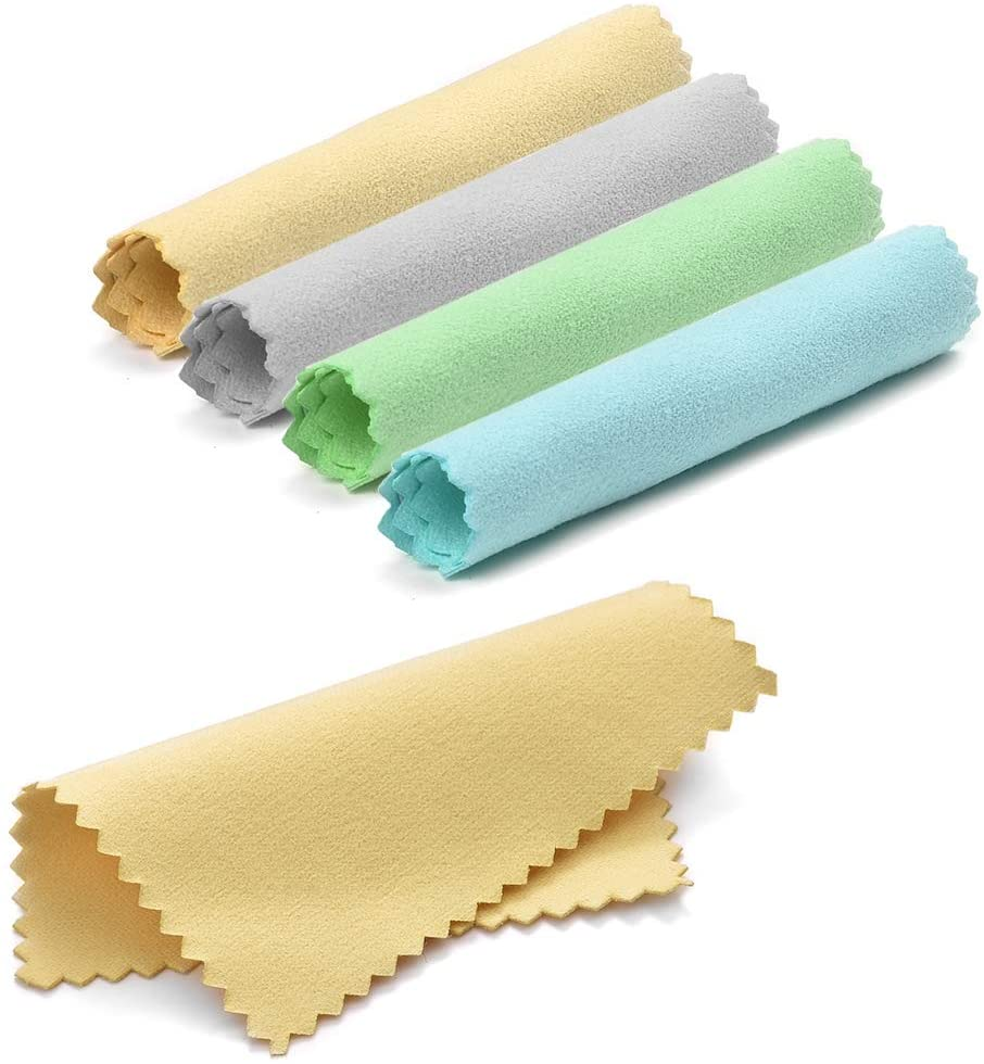 Car Detailing Microfiber Suede Cloth Ultra Soft Edgeless  Applicator Towel for Cars, Ceramic Spray Coating, Applying Wax,