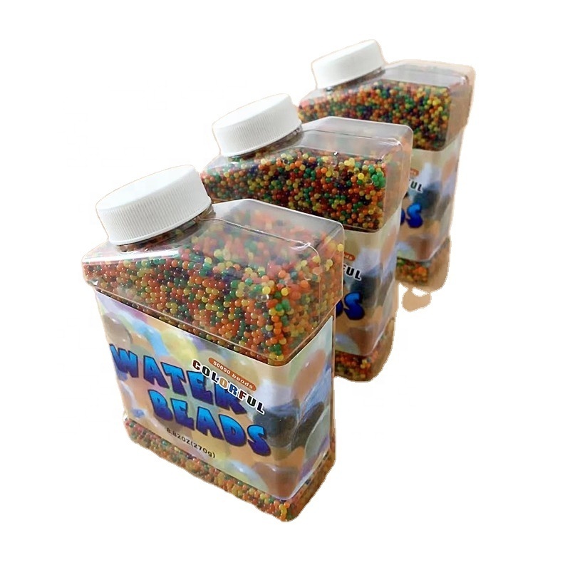 Best Seller 50000pcs Mixed Colour Gel Water Beads Pack Magic Crystal Soil Glowing Ball Jelly Water Beads For Kids