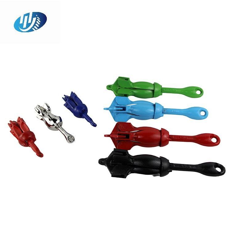 1.5KG 3.5LB steel  folding kayak anchor kit folding anchor kit for Surfboard and canoe