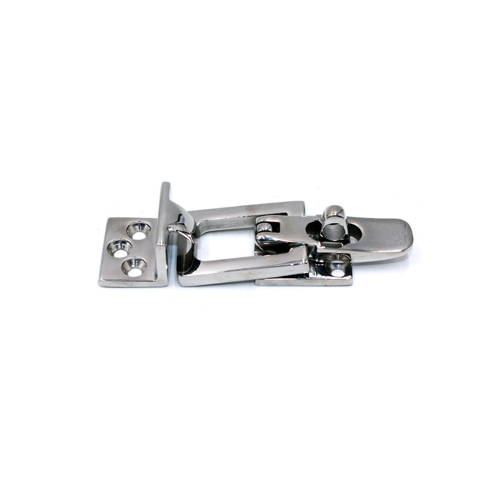 316 Stainless Steel Boat Accessories Marine Boat Safety Hasp Hinge Door Lock Yacht Deck Swivel Latch