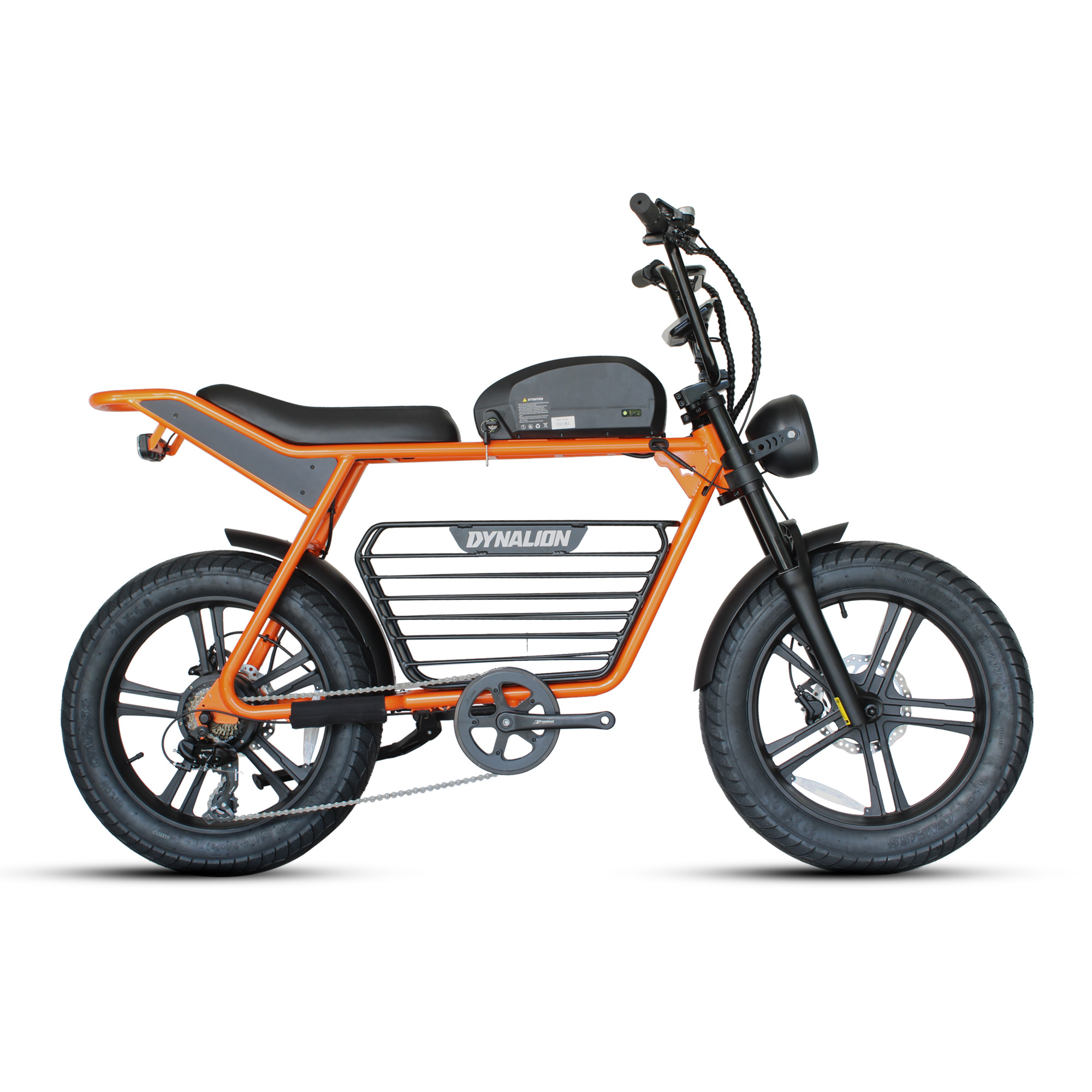 48V 16AH Orange New Retro Vintage Super Electric Hybrid Bike 73 Fat Tire 20 inch Ebike E bike Electric Bike