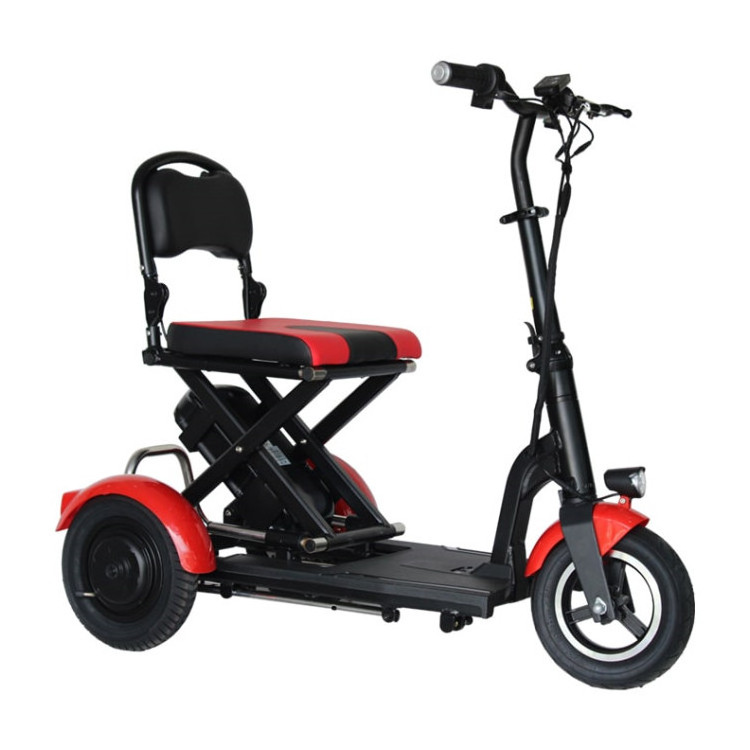 Handicapped Scooters Lithium Battery 30KM Electric Scooters For Elderly Riding EU Shipping 3 Wheel Electric Scooter