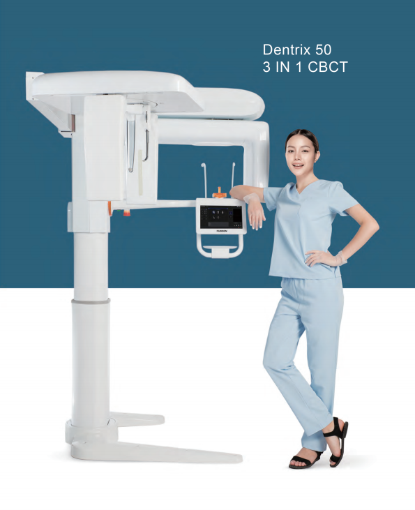 3D Dental Panoramic X-ray Machine CBCT 3 in 1 Cone Beam 3D CBCT With CBCT Panoramic  Model Scanning