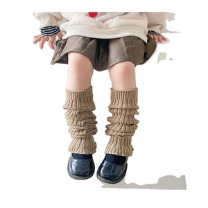 Dynamics Thicken And Lengthen Snow Wool Socks Leg Covers Kid's  Winter Warm Stockings Long Tube Over The Knee Socks