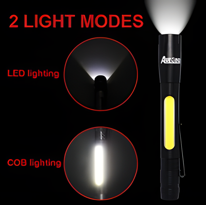 COB Pen Light Inspection Nurses Medical Use Super Bright LED pen light flashlight