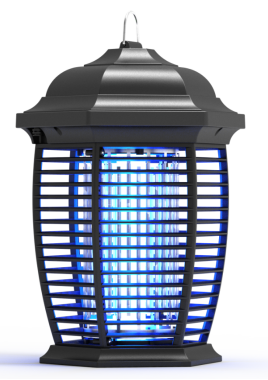 Household Electricity High Standard  18W Bug Zapper Outdoor Mosquito insect killer lamp with Dusk to Dawn Light Sensor