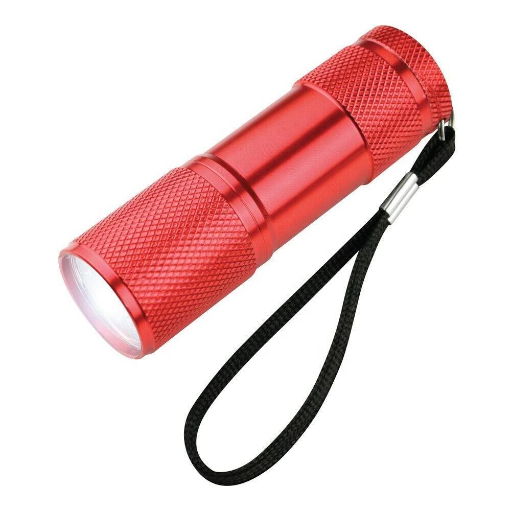 Good Price 9LED Mini Battery Operated Alu Miniature DRY BATTERY Dynaplus LED Flashlight Flashlights & Torches