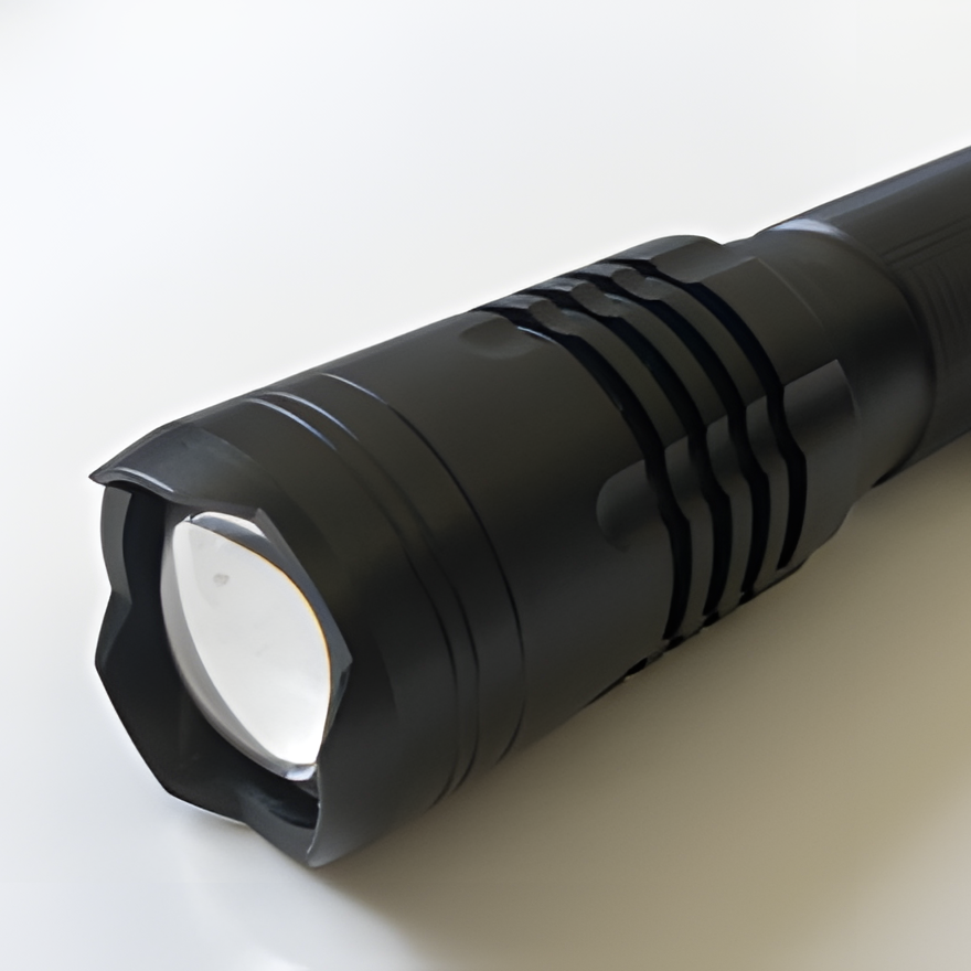 280 Lumen Tactical Flashlight Super Bright LED Mini Flashlights with Belt Clip Zoomable 3 Modes Waterproof