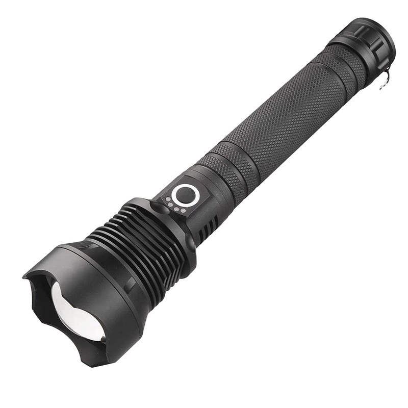 Xhp70.2 70.2 3000 Lumen 18650 rechargeable zoom torch waterproof led rechargeable tactical flashlight