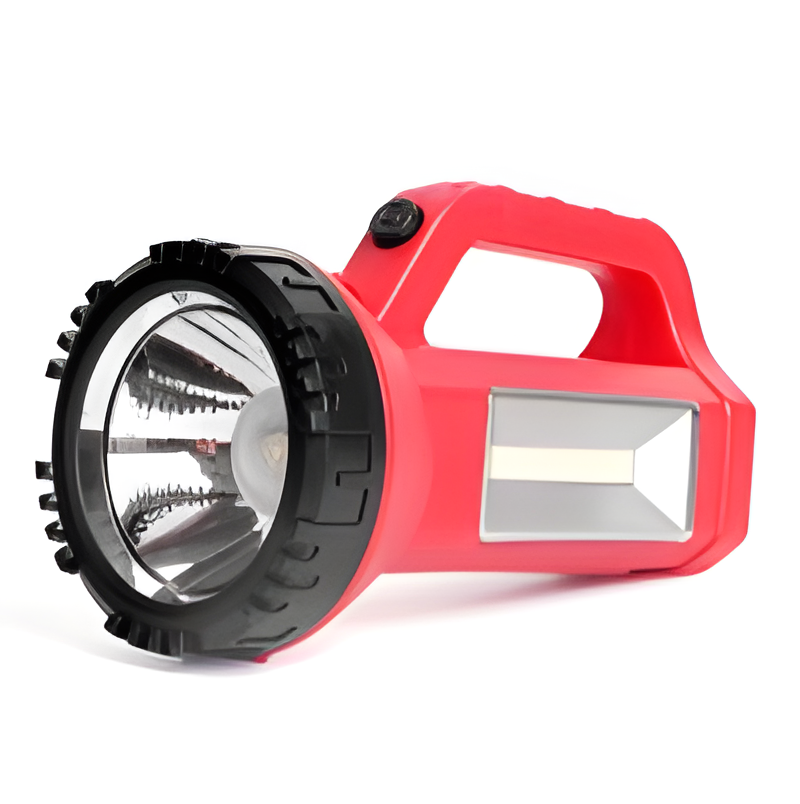 OEM ODM 150Lm 3W LED ABS COB Spotlight IP67 Waterproof Handheld Flashlight Searchlight with Detachable Red Light