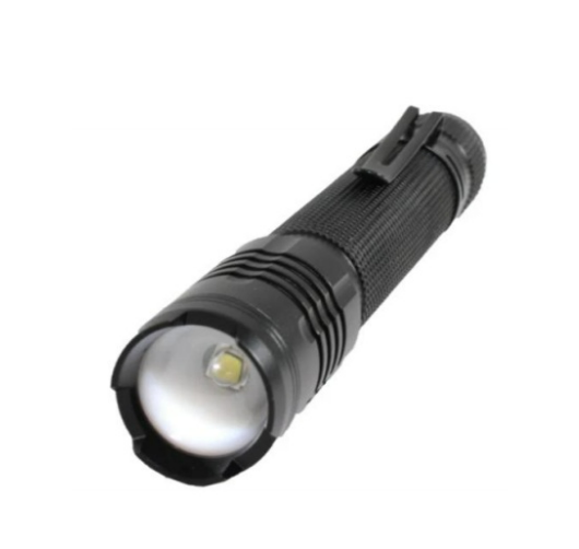 OEM ODM Service 180 Lumen Tactical Flashlight LED Mini Flashlights with Belt Clip Zoomable 3 Modes Waterproof