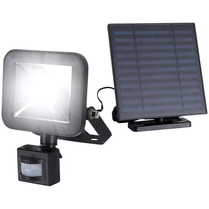 rechargeable solar power motion sensor outdoor wall light battery sensor light for garden outdoor flood light