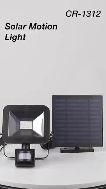 rechargeable solar power motion sensor outdoor wall light battery sensor light for garden outdoor flood light