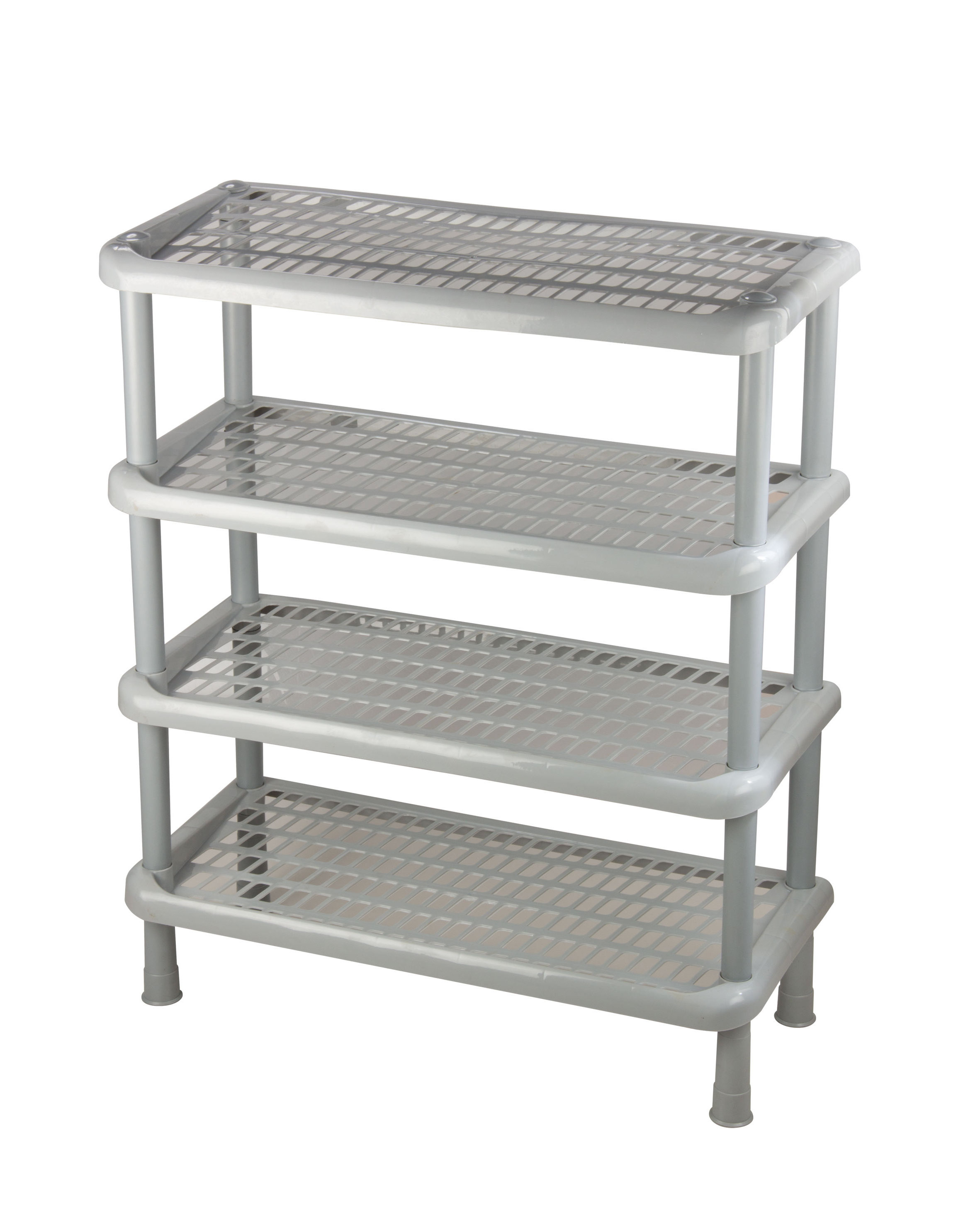 Plastic Shoe Rack Big 3 Pair 4 Tier export from India high quality with cheap cost