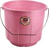 5 litres Plastic Water Buckets with cover  plastic bucket with handle and lid for blocks and toys