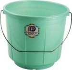 5 litres Plastic Water Buckets with cover  plastic bucket with handle and lid for blocks and toys