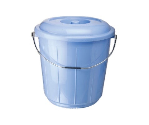 5 litres Plastic Water Buckets with cover  plastic bucket with handle and lid for blocks and toys