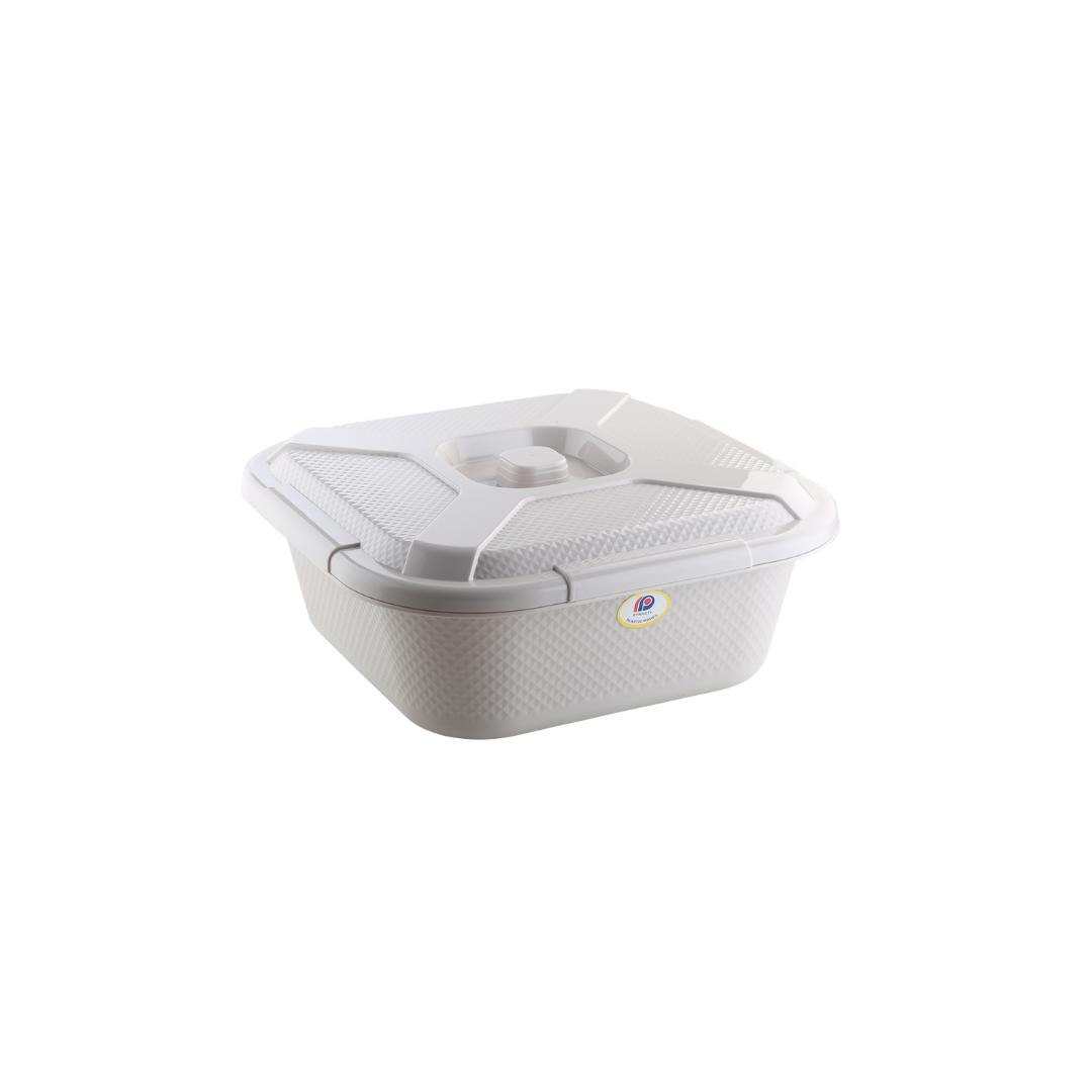 Plastic Square 3.3 Ltrs Eco-Friendly Hot sale Plastic Square Foldable Washing Basin Portable Tub