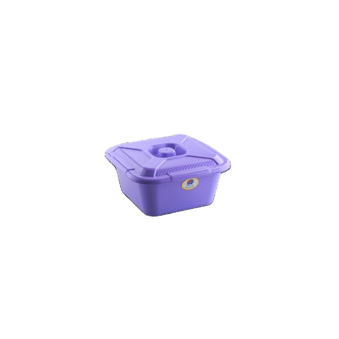 Plastic Square 3.3 Ltrs Eco-Friendly Hot sale Plastic Square Foldable Washing Basin Portable Tub