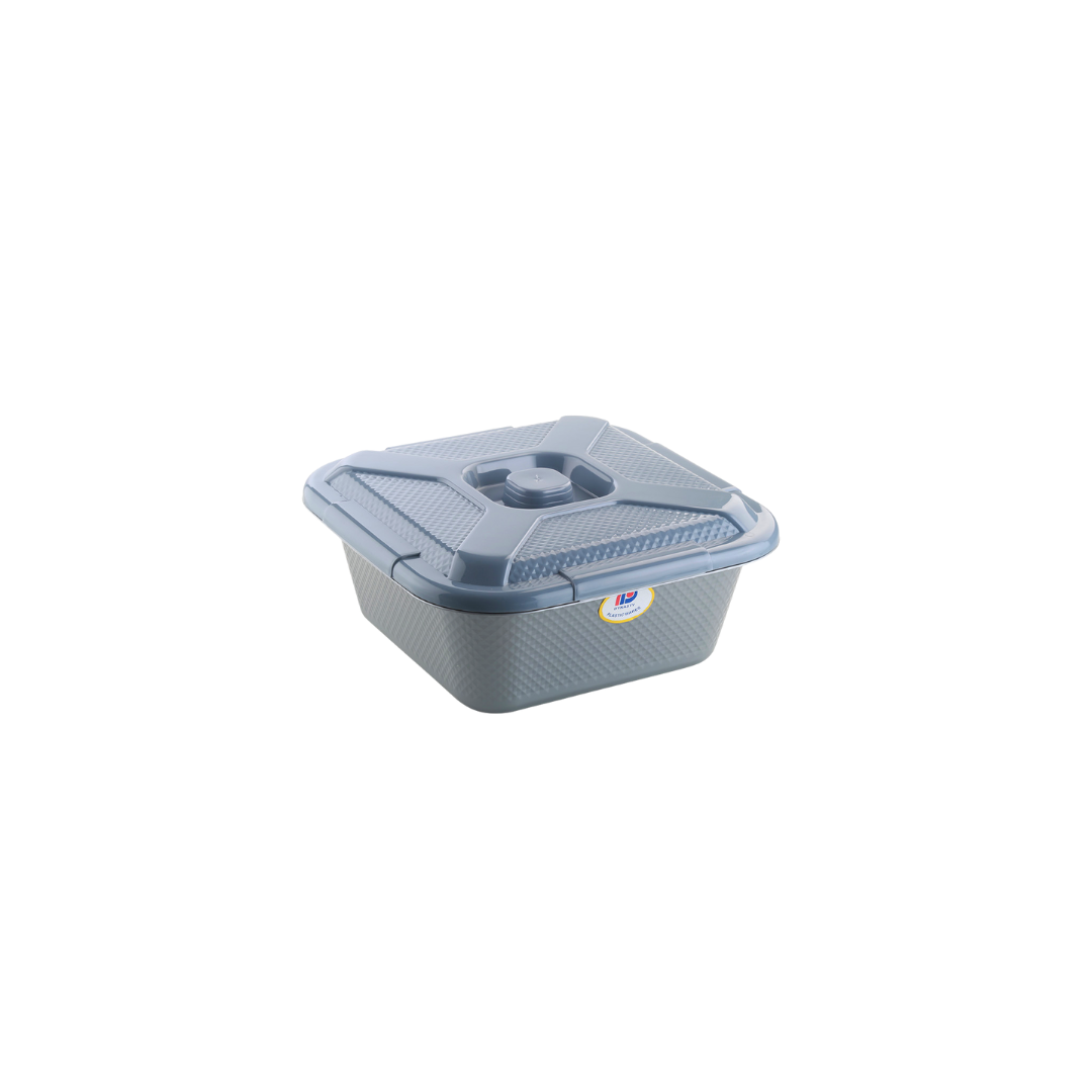 Plastic Square 3.3 Ltrs Eco-Friendly Hot sale Plastic Square Foldable Washing Basin Portable Tub