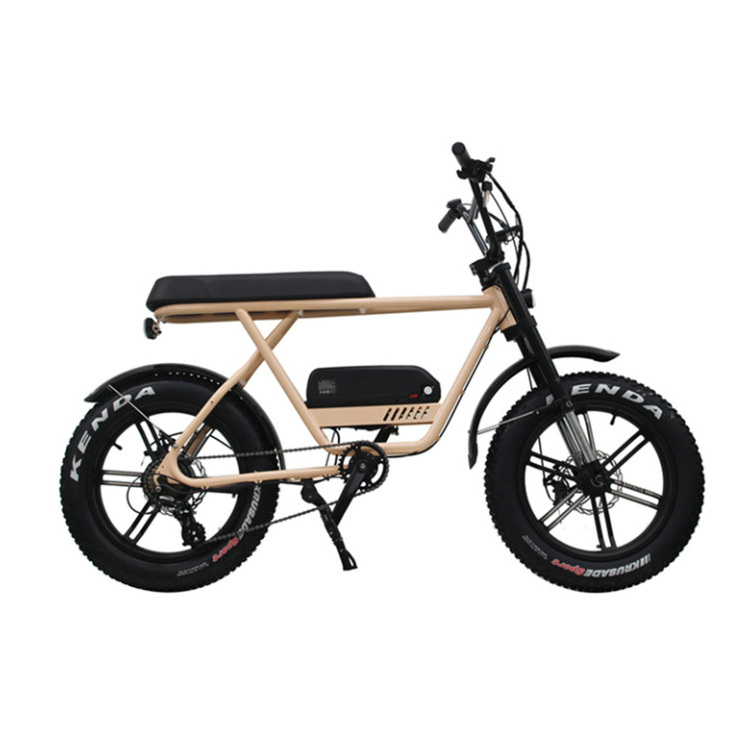 E-Cycle Bicicleta Electrica Plegable Electric Chopper Bike Fat Ebike Full Suspension Electric Bikes For Adults Two Wheels