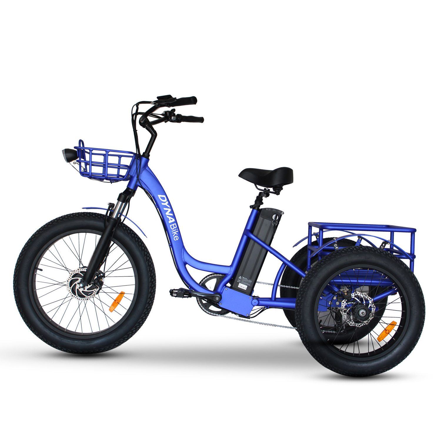 China 3 Wheel Fat Tire 750w Pedal Electric Family Bicycle E-Bike Scooter Electric Cargo Bike