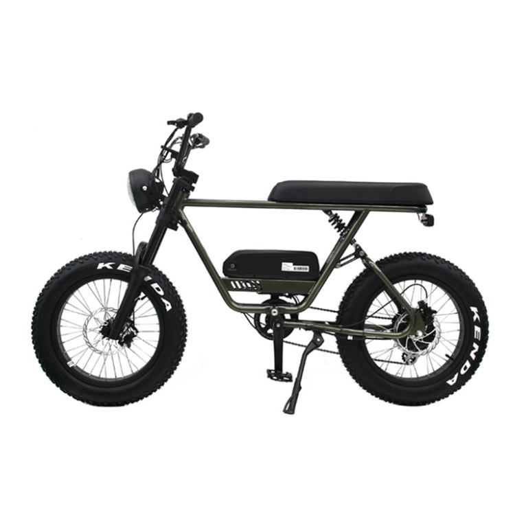 E-Cycle Bicicleta Electrica Plegable Electric Chopper Bike Fat Ebike Full Suspension Electric Bikes For Adults Two Wheels