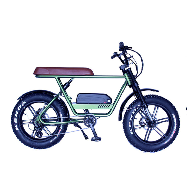 E-Cycle Bicicleta Electrica Plegable Electric Chopper Bike Fat Ebike Full Suspension Electric Bikes For Adults Two Wheels