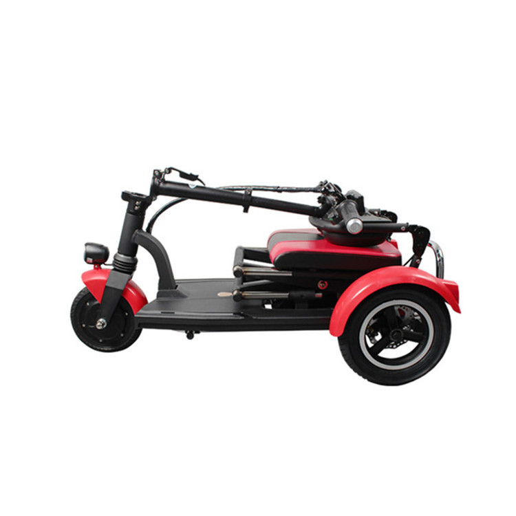 Three Wheel Electric Motorcycle Tricycles Lightweight Foldable New Mobility Scooter