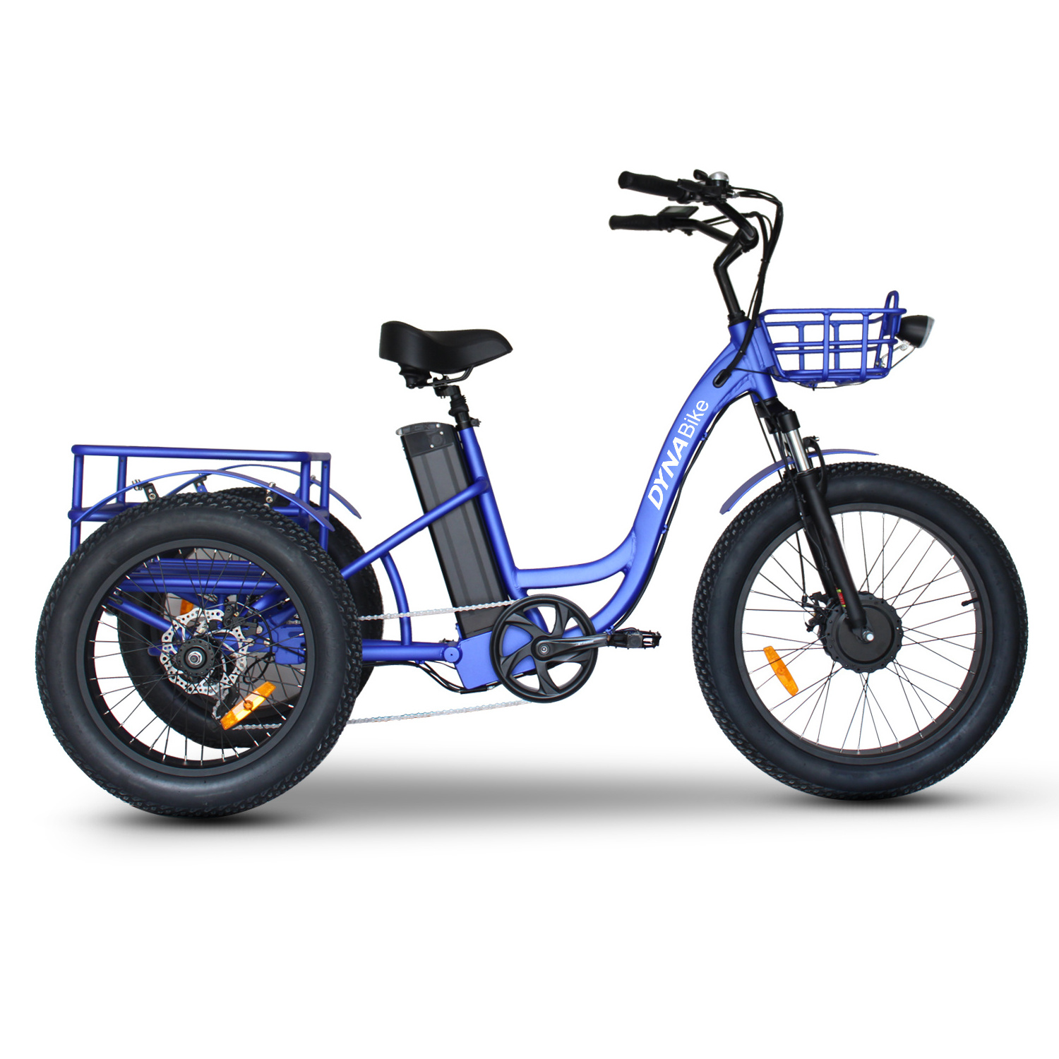 China 3 Wheel Fat Tire 750w Pedal Electric Family Bicycle E-Bike Scooter Electric Cargo Bike