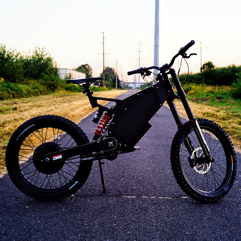 72v 2000w 3000w 8000w 10000w 15000w Long Range Stealth Bomber Mountain Full Suspension Sports 5000w High Power Electric Bike