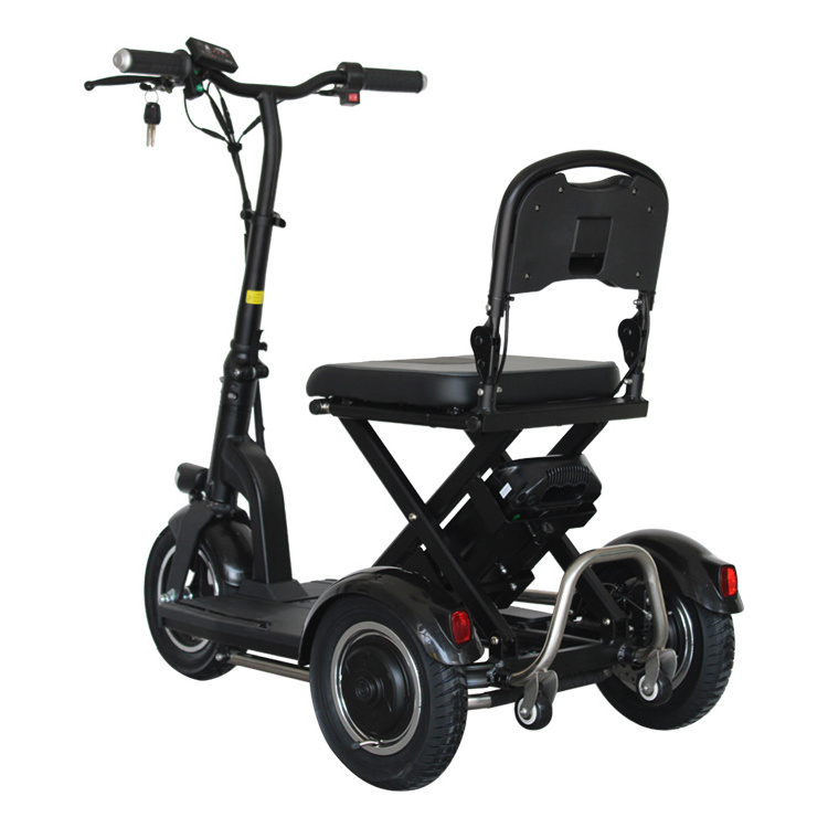 Foldable Mobility 3 Wheels Electric Tricycle Scooter for Elderly Three Wheeler Lithium 3 Wheel Electric Scooters