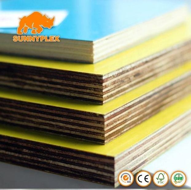 4x8 Green Pp Plastic Concrete Plywood Sheet 9/12/15/16/18/21mm Plastic Faced Construction Formwork Structure Building Plywood