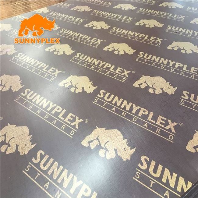 21mm vinyl laminated formwork plywood SUNNYPLEX