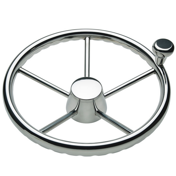 Spoke Stainless Steel Marine Boat Steering Wheel