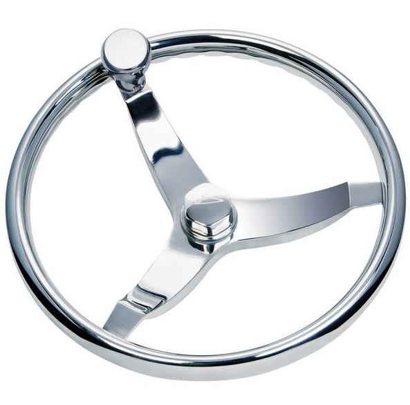 Spoke Stainless Steel Marine Boat Steering Wheel