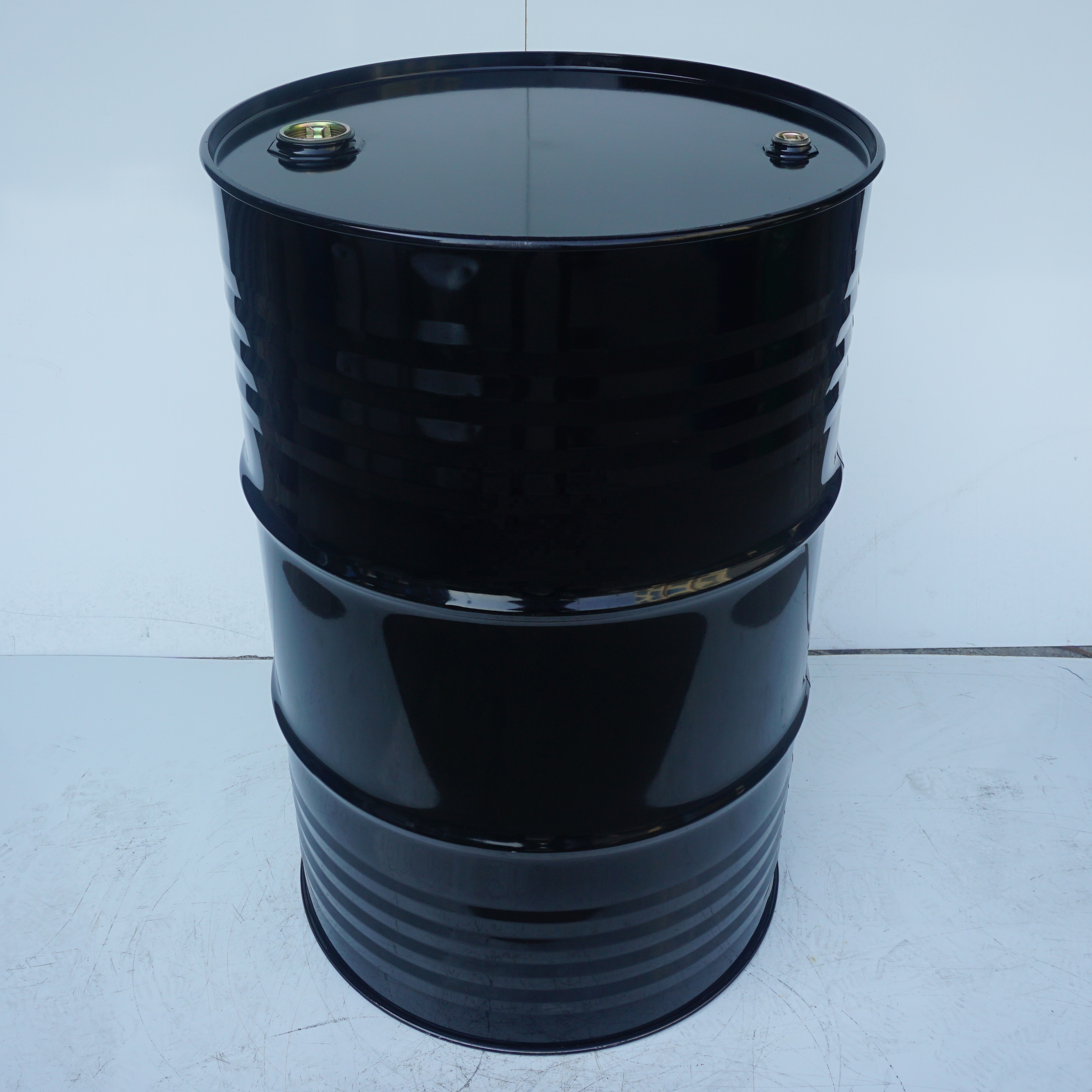 Customized logo close lid 55 gallon 200 liter steel metal drums for oil sale