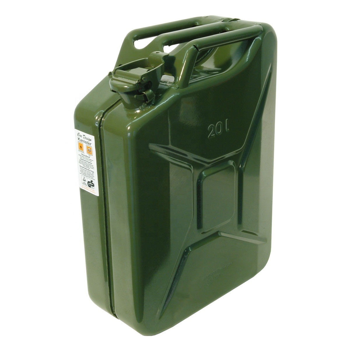 Hot Selling Metal Style 20L Stainless Steel Petrol Jerry Can