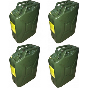 Hot Sale 20 Liter Green Stainless Steel Gas Jerry Can