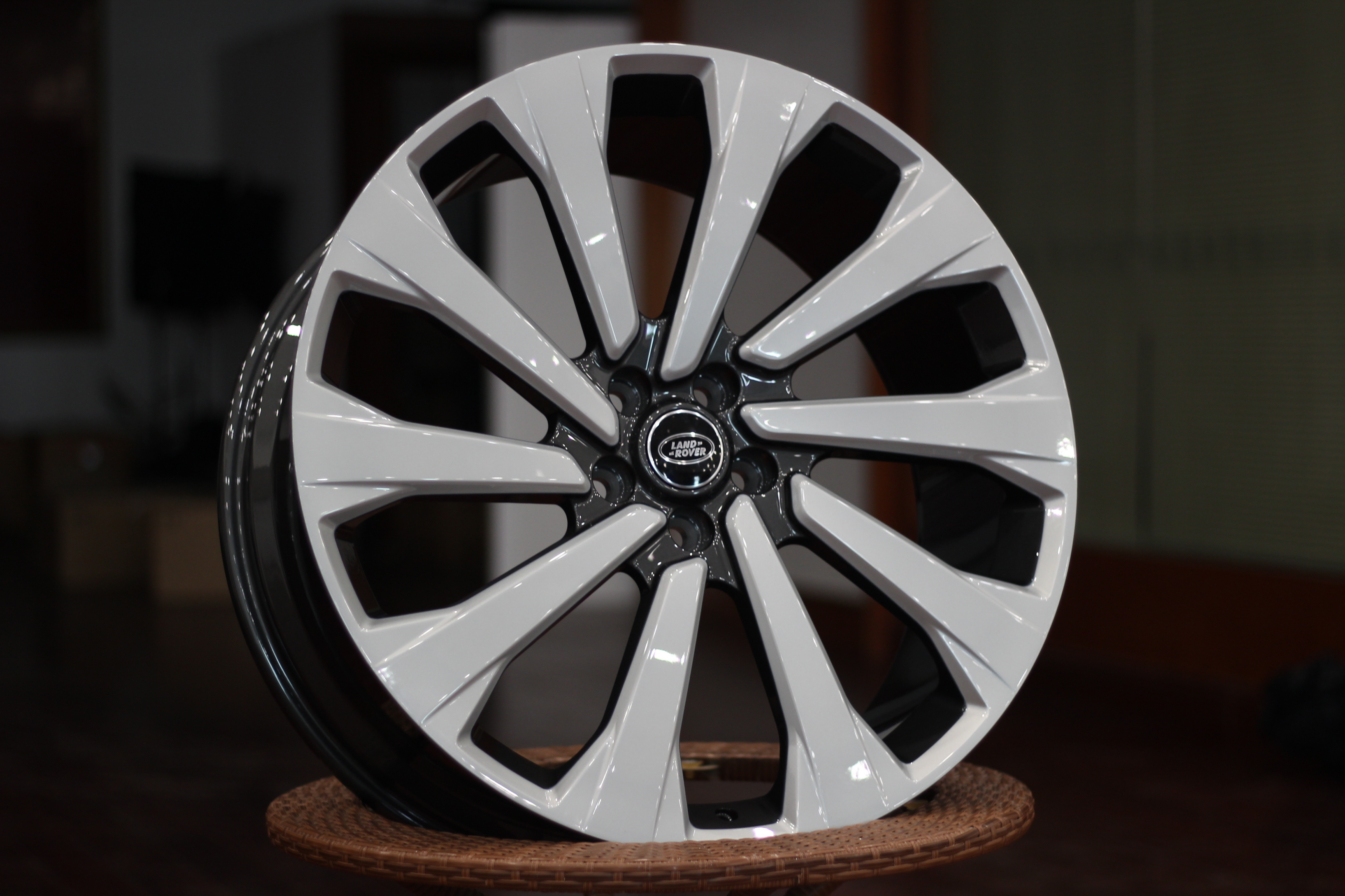 HADISON HD1112 Customized forged white wheels power coating 20