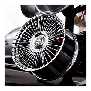 HADISON HD1190 Custom Multi-Spoke Design Floating cap 16" -26" Inch Lightweight Forged 6061-T6 Aluminum Wheels For Luxury Car