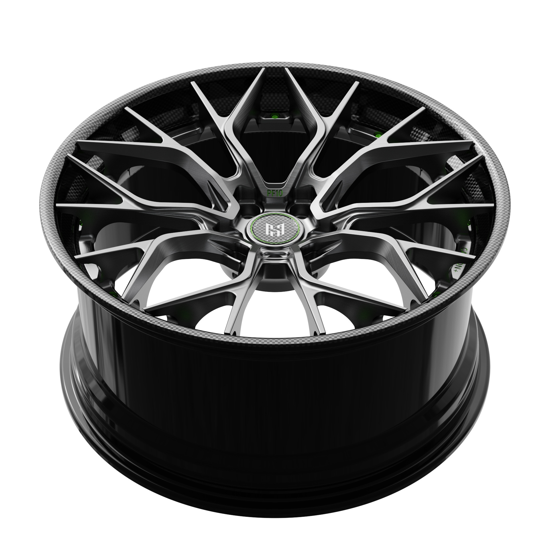 HADISON HD2P1055 Carbon Fiber Sticker Custom 2 Piece Forged Wheels Aluminum Alloy Rims 18 19 20 22 23 24 Inch For Brixton