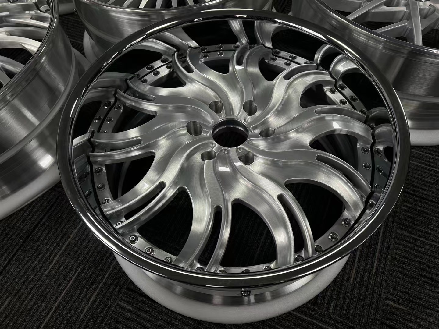 HADISON Personalization Custom Forged Spinner Floating Wheels 20 22 24 26 Inch 6061-T6 Aluminum Alloy Classic Car Wheels Rims