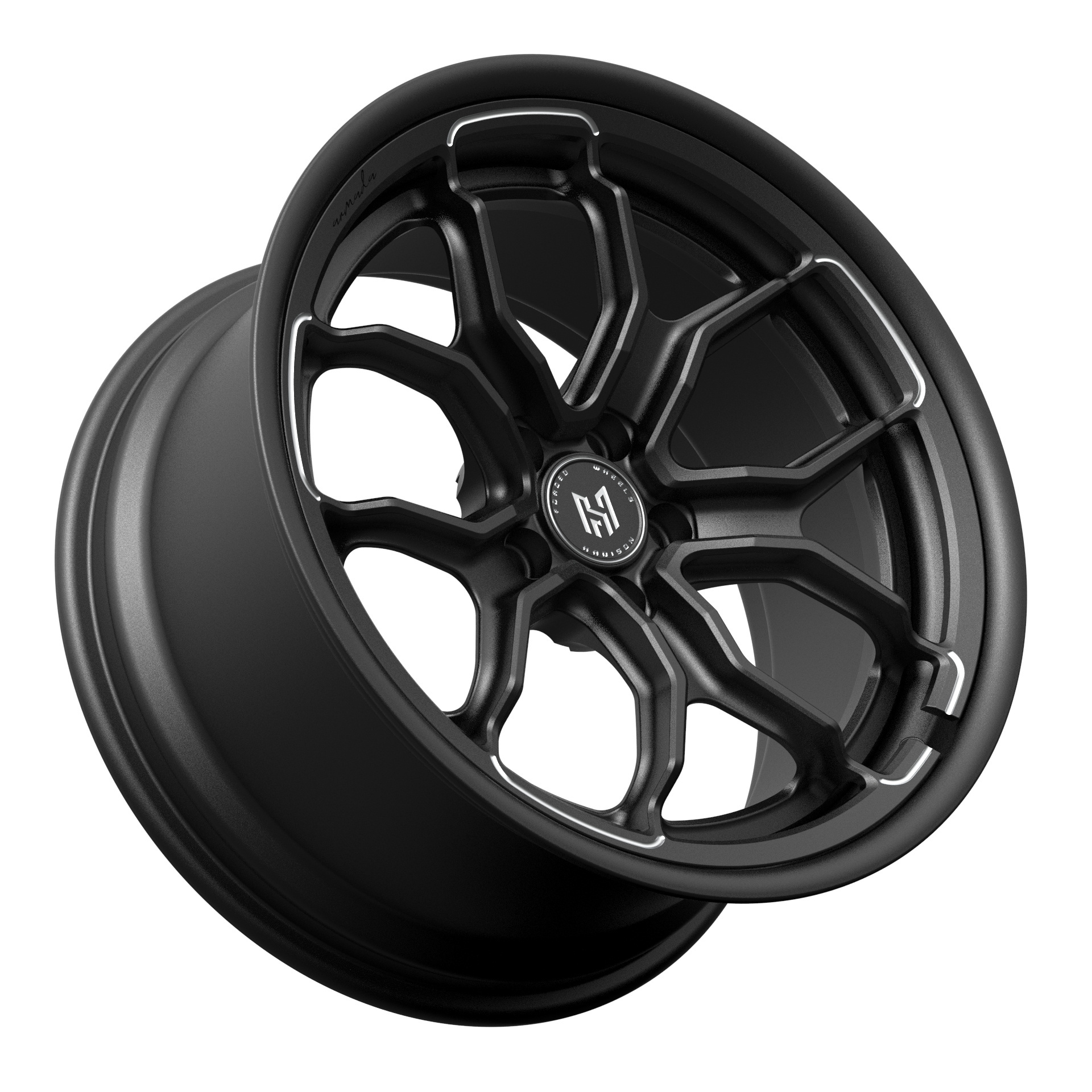 HADISON HD2P1048 For Brixton 2/3 Piece Certificate TUV/VIA Blank Forged Car Wheel 18-26 inch for Truck SUV Any Car Tunning