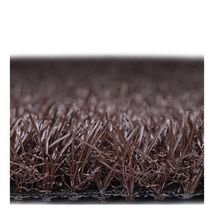 Durable Realistic Turf Artificial Grass Green  For Decoration High Quality Synthetic Turf Plastic Lawn In Brown Colors