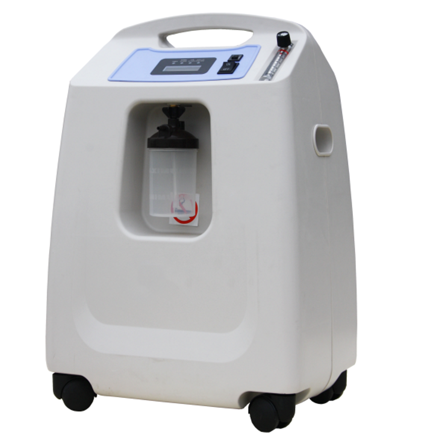 Double Flow 8L Oxygen Concentrator with Two Humidifier Bottles