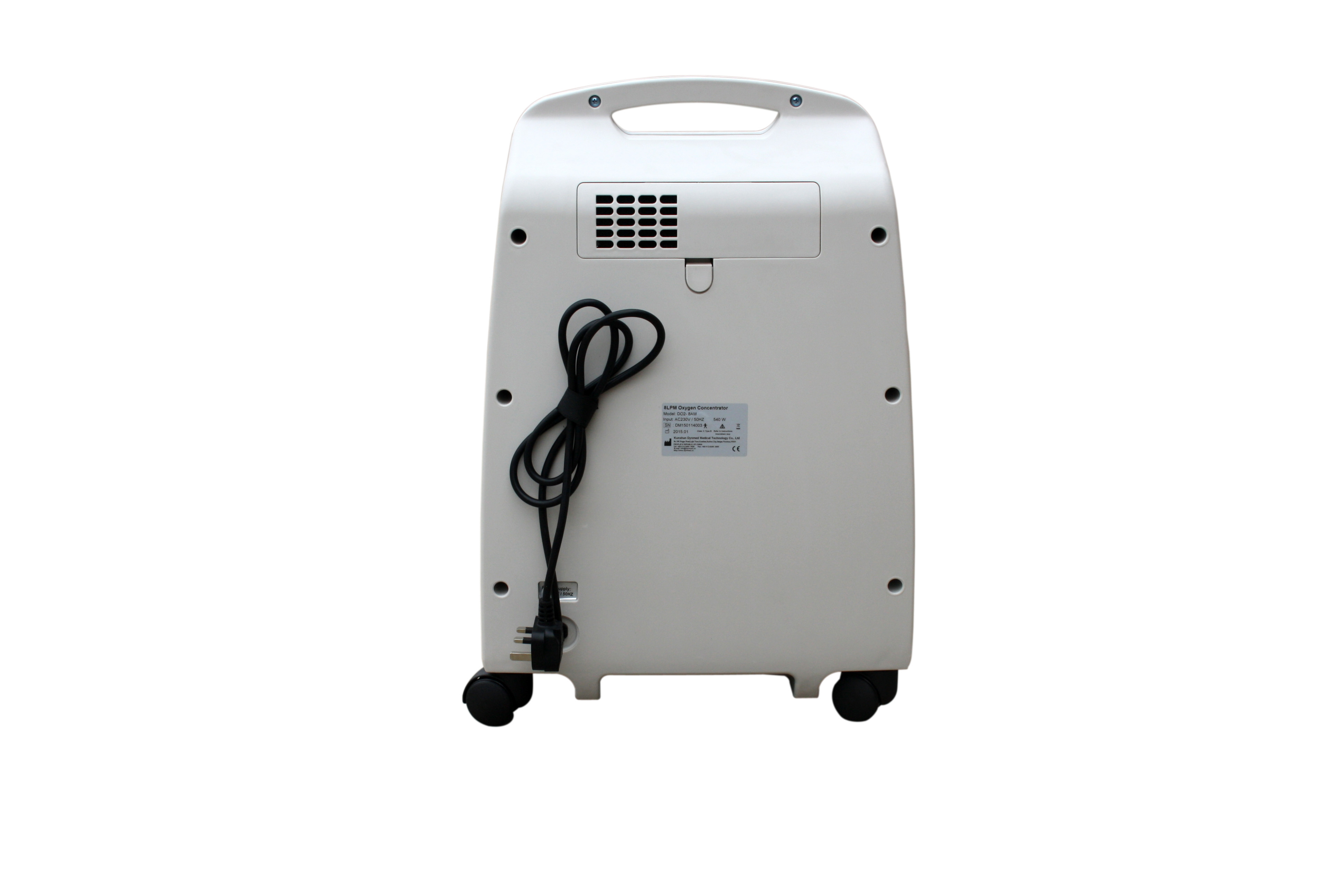 Double Flow 8L Oxygen Concentrator with Two Humidifier Bottles