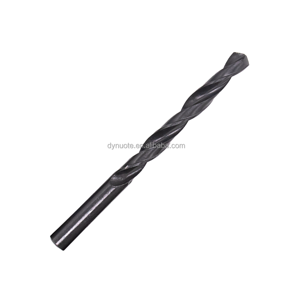 Factory 1-13mm Good Quality Black HSS Straight Shank Twist Drill Bit For Wood Metal Steel Fast Drilling