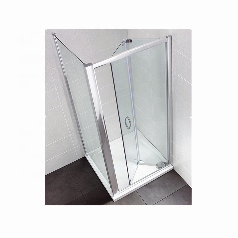 Price of Adjustable Bathrooms Frameless Bi-folding Shower Doors Interior Accordion Glass Folding  Doors