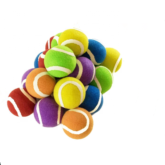 Squeaky Tennis Balls 12 Pack Dog Toys 1.75